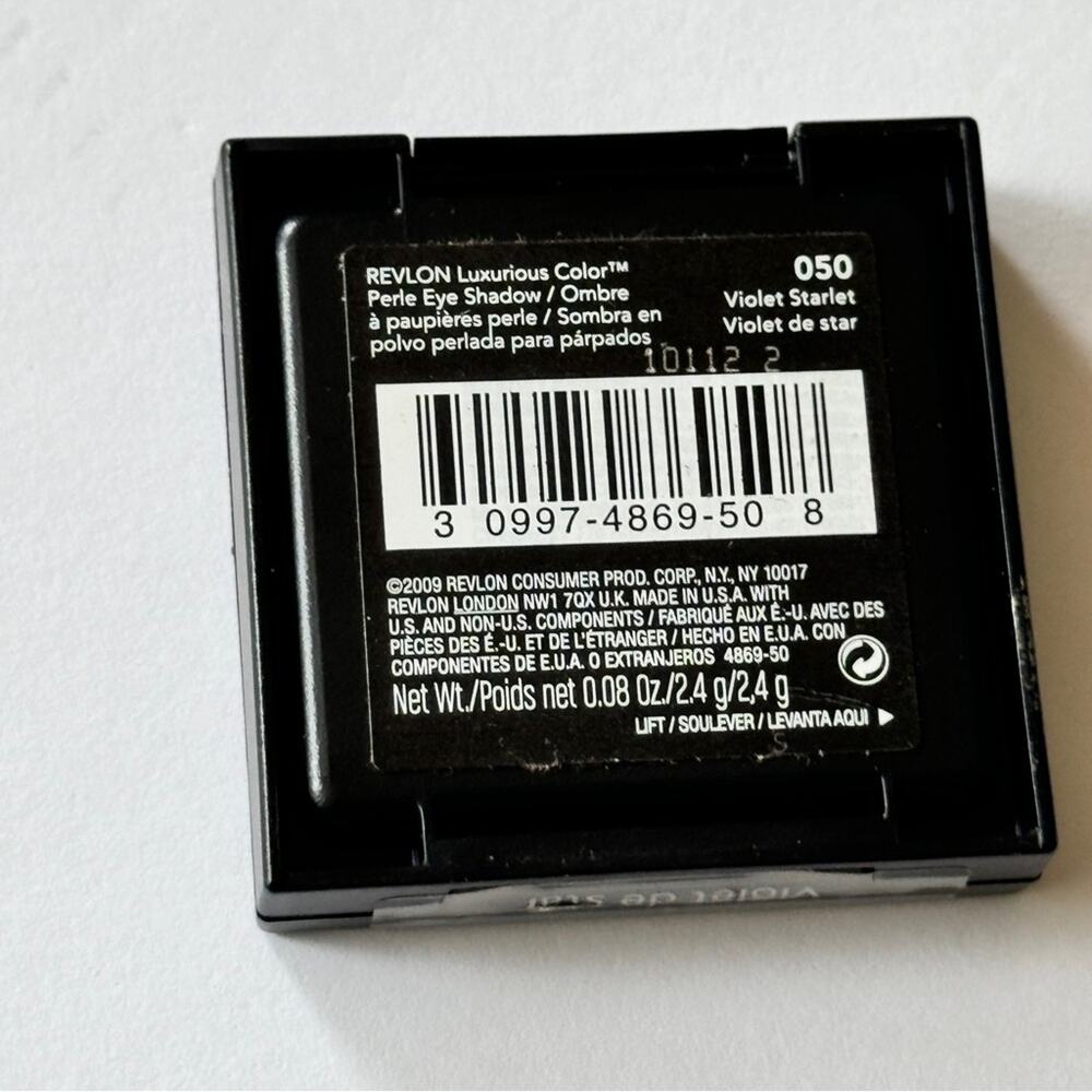 Revlon Perle Luminous Violet Starlet Makeup Eyeshadow Beauty Accessories NWT - Picture 3 of 4